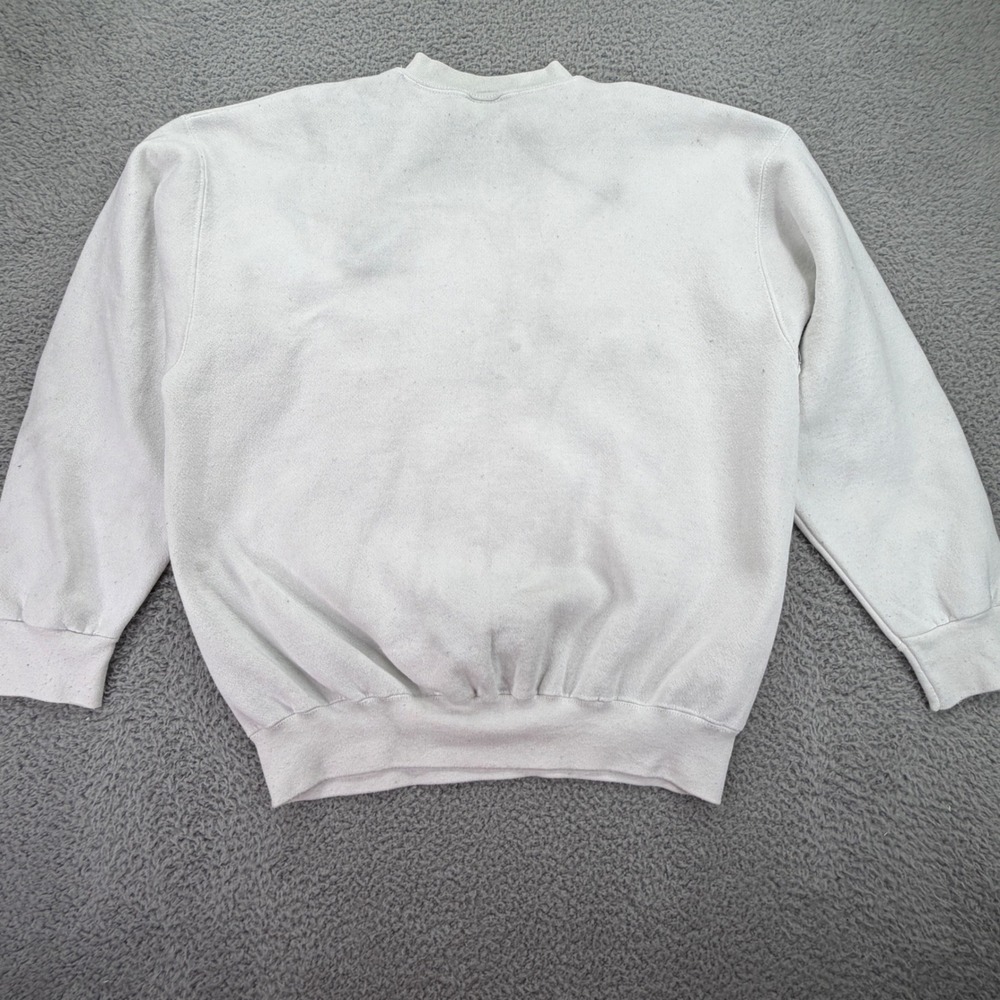 Vintage 1993 Kansas City Chiefs Tultex Sweatshirt White XL NFL Graphic Crewneck - Picture 8 of 9